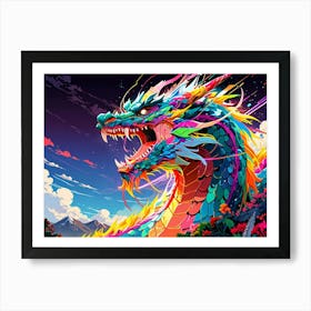 Dragon 10 Art Print