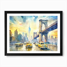 Brooklyn Bridge 1 Art Print