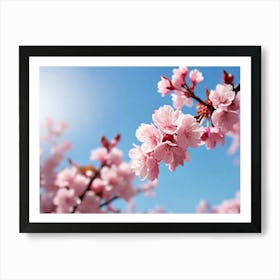 Cherry Blossoms paintings art print 5 Art Print