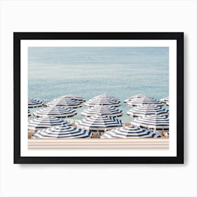 Beach Umbrellas Art Print