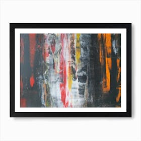 Abstract Painting, Impressionist Painting, Acrylic On Canvas Art Print