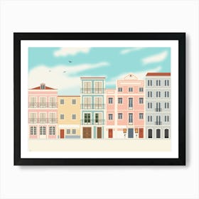 Colorful Lisbon, Portugal Art Print