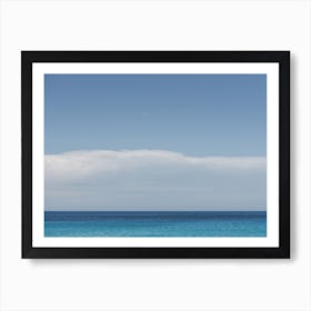 Blue Sky With Turquoise Sea Art Print