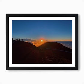 Sunrise Over Maui (Hawaii Series) Art Print