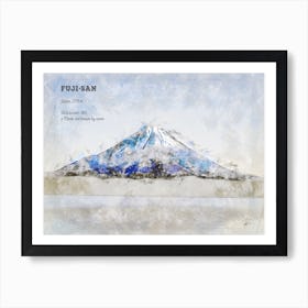 Fuji San Poster