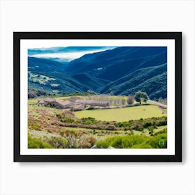 Vineyard In The Mountains 20181223 39ppub Art Print