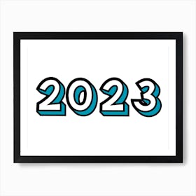 2023 Pop Art Print