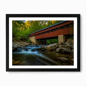 Covered Bridge Poster