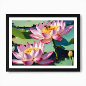 Lotus Flower 3 Art Print