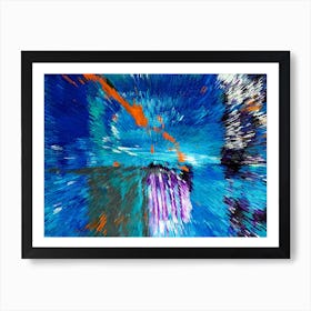 Acrylic Extruded Painting 201 Art Print