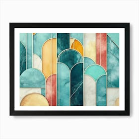 Abstract Painting 87 Poster