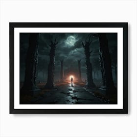 Dark Forest 1 Art Print