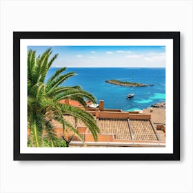 View Of The Sea Ibiza Spain Art Print