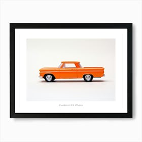 Toy Car Custom 62 Chevy Orange Poster Art Print