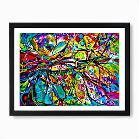 Abstract Lines - Abstract Zone Art Print