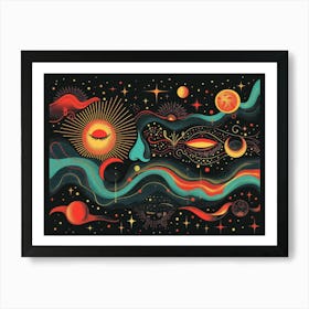 Lullaby Of The Sun Art Print