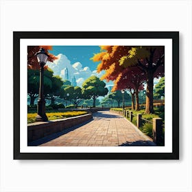 City Park Art Print