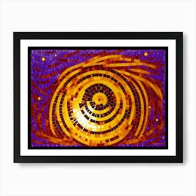 Spiral Of Light Art Print