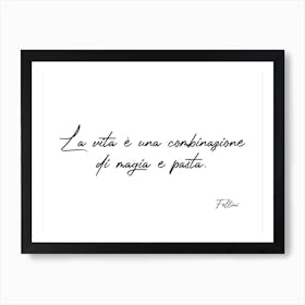 Magia E Pasta Landscape Art Print