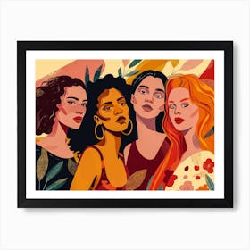 Women Of Color 11 Art Print