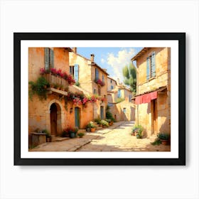 Street In France 2 Art Print