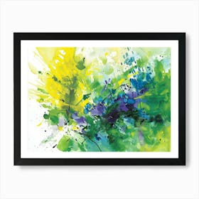 Abstract Painting 2230 Art Print