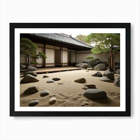 Asian Garden Art Print