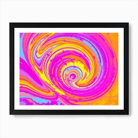 Flux Schnell A Vibrant And Captivating Art Piece The Purple Cy 1 Art Print