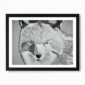 Coyote Art Print