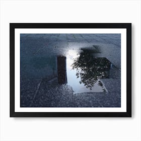 The inverted water world 15 Art Print