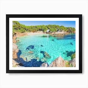 Cala Gat Mallorca Beach Art Print