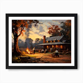 Old Homestead Art Print