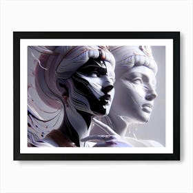 Cleopatra Portrait Artwork 143 Art Print