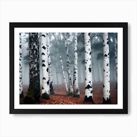 Birch Forest 121 Art Print