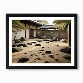 Japanese Garden 2 Art Print