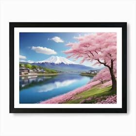 Cherry Blossoms In Japan 6 Art Print