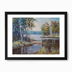 Pine forest Art Print