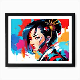 Asian Girl 18 Art Print