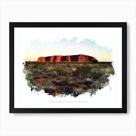 Uluru Kata Tjuta National Park, Northern Territory, Australia Art Print