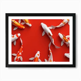 Koi Fish 10 Art Print