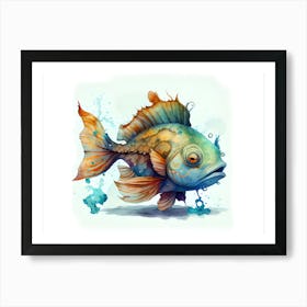 Fish Arts Art Print