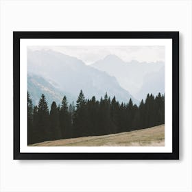 Montana Scenery Art Print