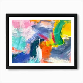 Modern Abstract Painting ii Art Print