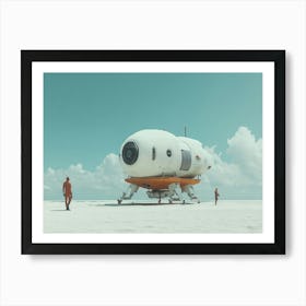 Spaceship 2 Art Print