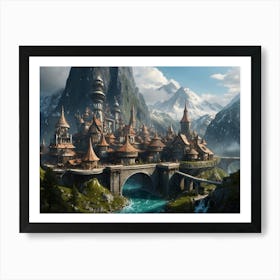 Fantasy Castle 3 Art Print