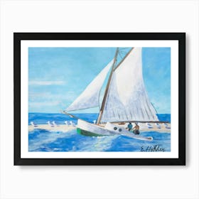 Edward Hopper Seascapes Martha McKeen - Signed Art Print