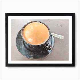 Coffee In A Cup 1 Art Print