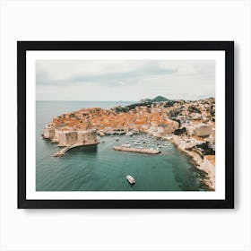 Croatia Port Art Print