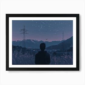 Starry Night 5 Art Print