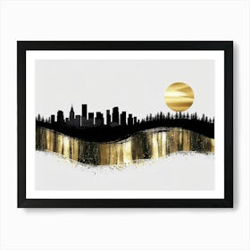 New York City Skyline 3 Art Print